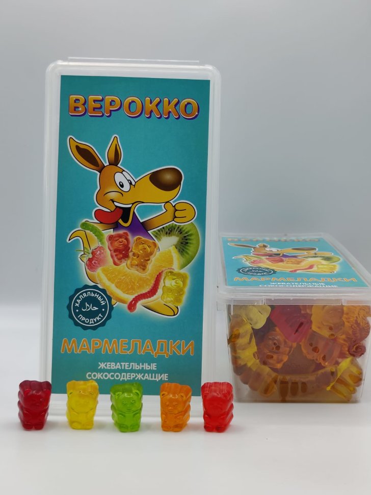  Жевательный мармелад Мишки фруктовые, 250г   в Искитиме