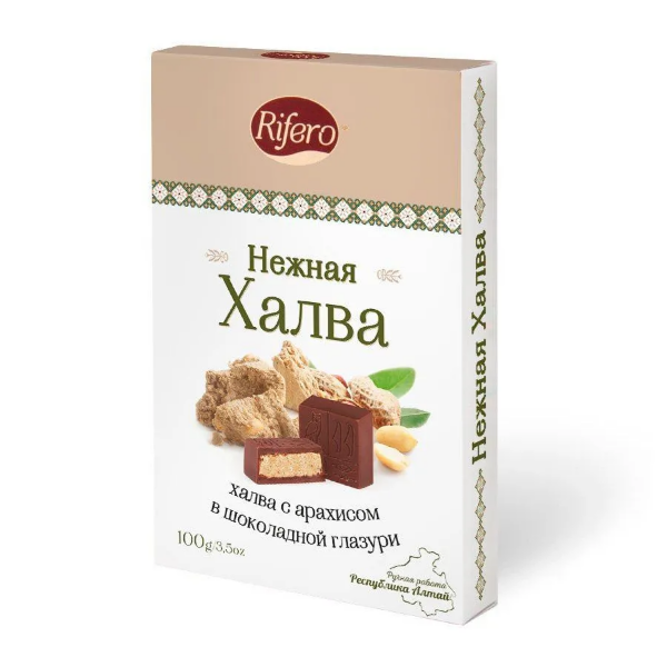 №1 Риф и ко Конфеты "НЕЖНАЯ халва" 100г    в Искитиме