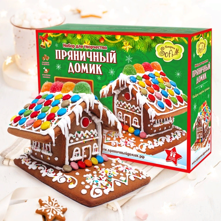  Набор для творчества "Пряничный домик", 1050г   в Искитиме